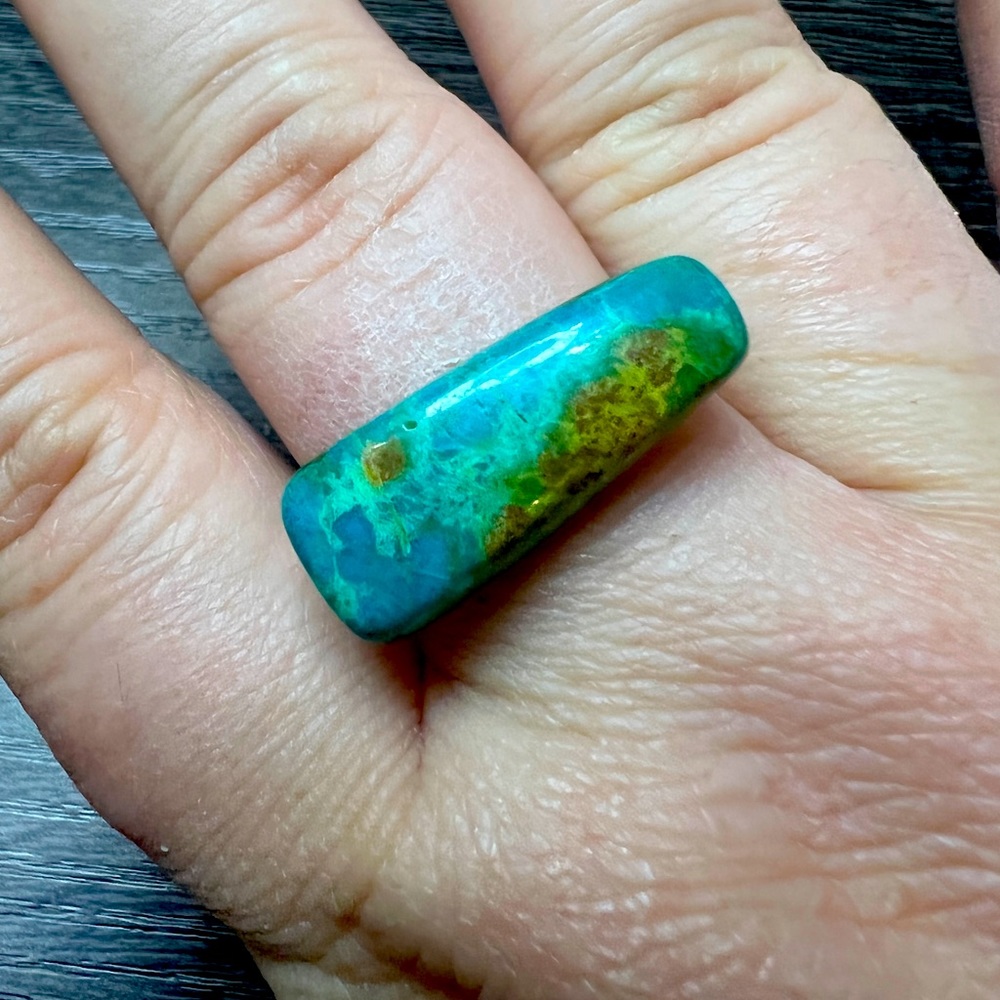 Chrysocolla Gemstone Ring
